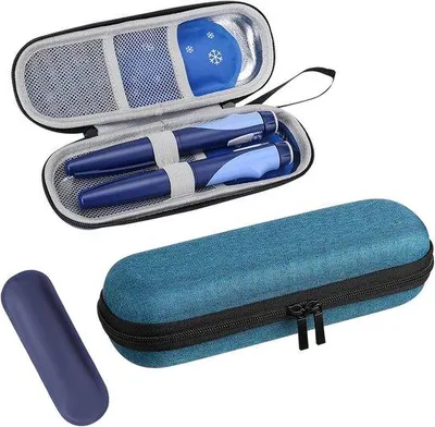 Produktbild von Famanu Kühltasche für Medikamente mit wiederverwendbaren Kühlpacks - kompakt und tragbar