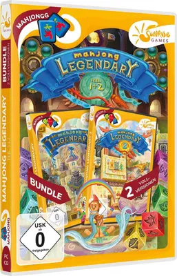 Produktbild von Legendary Mahjong Teil 1+2 Bundle, PC