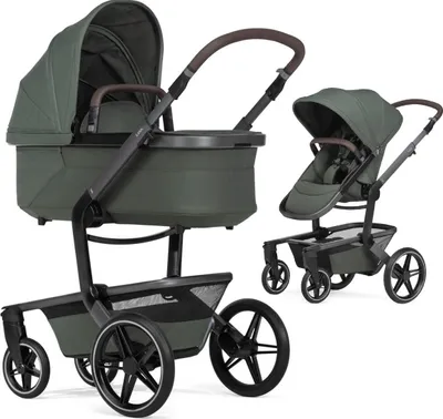 Produktbild von Joolz Day5, Betthimmel, Leichtgewichtiger Kinderwagen, Unisex, Faltbar, Grün