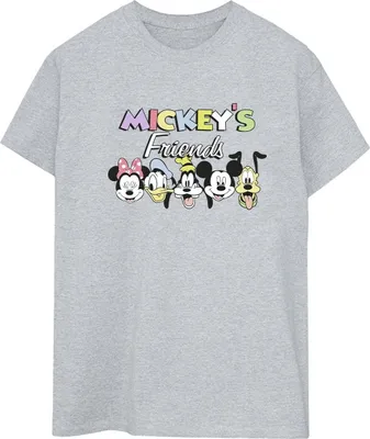 Produktbild von Disney - "Mickey Mouse and Friends" T-Shirt für Damen BI38309 (L) (Grau)