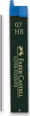Obrázek produktu pro Faber Castell Fineline Leads 12 jemných vodítek Super Polymer tvrdost HB 0,7 mm