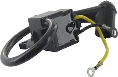 Produktbild von Zündspule passend für Husqvarna Modelle 61, 66, 266. Funktioniert mit unserem Modul 2609667. Ersetzt Original 501 51 62-01.