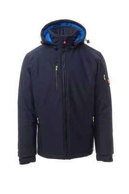 Produktbild von Payper Creek Pad Soft-Shell Jacke Wattiert/Marineblau/Königsblau Gr. XL, S00330