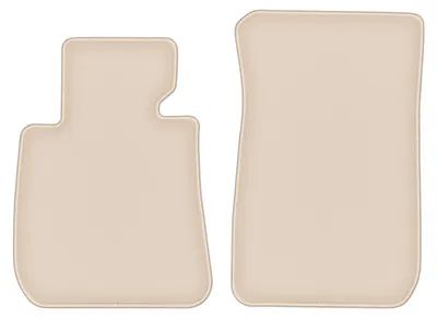 Produktbild von DURBAN Beige Velours-Fußmatten vorne für BMW 3 E93 Cabrio (2004-2011)