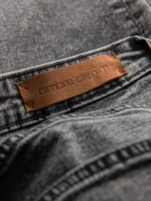 Produktbild von Ombre Clothing Denim-Hosen für Männer Kaifg grau S