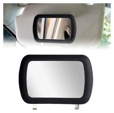Produktbild von Kosmetikspiegel für das Auto, Sonnenblende Spiegel, Tragbarer Spiegel für Sonnenschutz, Visier Spiegel, 16,7 x 11 cm