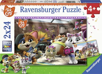 Image de Les Buffycats font de la musique Ravensburger 05012