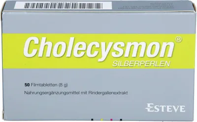 Produktbild von Cholecysmon Silberperlen, 50 St. Tabletten