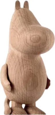 Image de Figurine Moomin en bois.