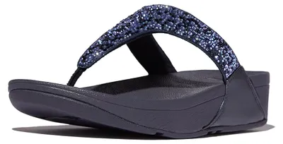 Produktbild von FITFLOP FitFlop Lulu Crystal-Mix Toe-Post Sandals BLAU 36