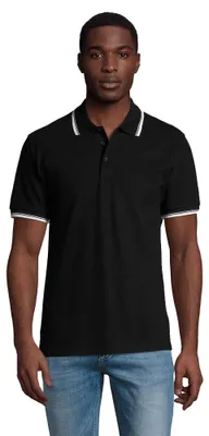 Obrázok produktu pre SOLS - Pánske polo tričko „Practice“ LT1394 (S) (čierne)