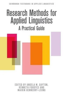 Produktbild von Research Methods for Applied Linguistics