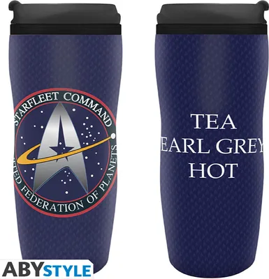 Produktbild von STAR TREK - Travel Tasse/Becher Starfleet command