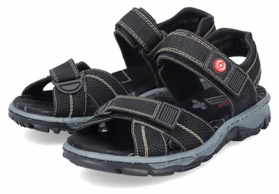 Produktbild von Rieker Damen Trekkingsandalen schwarz, Damen:37 EU