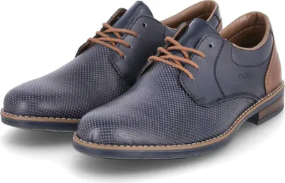 Produktbild von Rieker Klassische Schnürschuhe Uni 31373432373834 Blau 45 EU