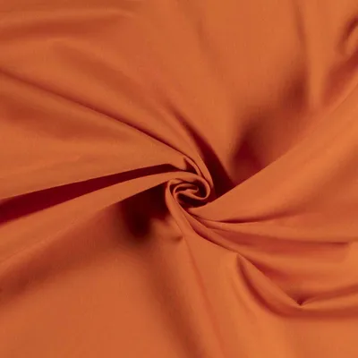 0,5m Baumwoll-Fahnenstoff orange dunkel