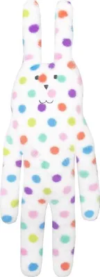Obrázek produktu pro SCANquilt plyšák FRIEND puntíky bílopestrá 100% polyester L / 98 x 40 cm