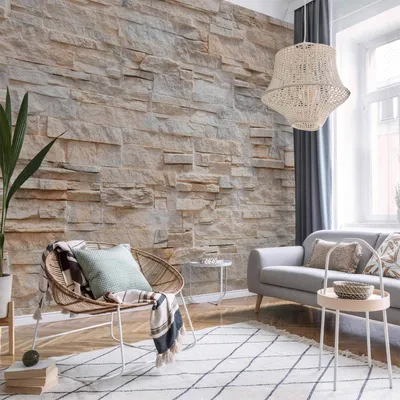 Produktbild von Vlies Fototapete - Stony Gracefulness 200x140 cm Muster f-B-0018-a-b