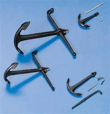 Produktbild von Krick Admiralitätsanker 30 mm schwarz