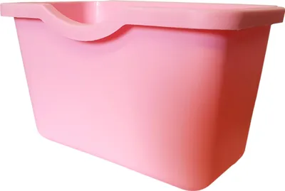 Obrázok produktu pre Závesný kôš na dvere skrine [20,3x13,5x12,5cm] Závesný kôš [kôš na organický odpad] [kôš na odpadky do kuchyne] [kôš na zavesenie] [vhodný aj do auta, karavanu, nákladného auta] [ružový]