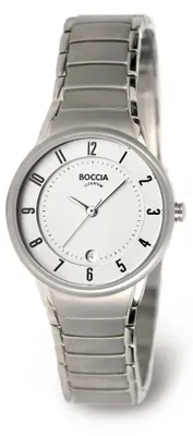 Immagine prodotto di Orologio Boccia - Orologio da donna in puro titanio con vetro zaffiro - 3158-01