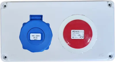 Produktbild von IP67 Stromverteiler Verteilerkasten Sicherungskasten 1x 230V IP67_1x 16A IP67_Ohne_40202005_Ohne Kabel