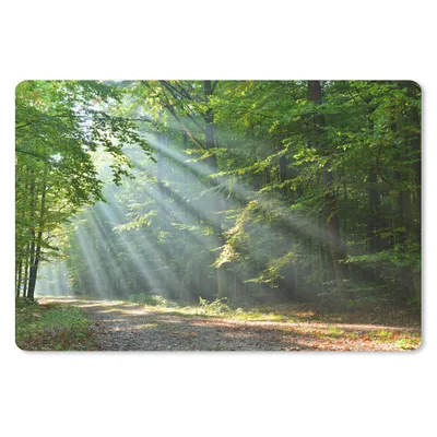 Produktbild von MuchoWow® Mauspad Mousepad Frühling - Wald - Baum 27x18 cm - Mousepads - Maus Mat - Pad - Mausunterlage - Büroartikel - Desk Matten