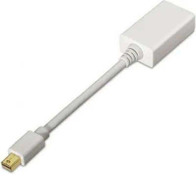 Produktbild von AISENS A125-0138, 0,15 m, Mini DisplayPort, HDMI, Männlich, Weiblich, Gold