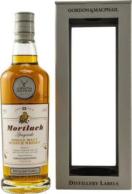 Produktbild von Mortlach 25 Jahre - Gordon & MacPhail - Distillery Labels - Single Malt Scotch Whisky