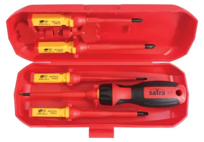 Immagine prodotto di Set cacciaviti certificati VDE con voltmetro, punte a taglio e PH,intercambiabili, con tester di tensione, magnetico, rilevatore di elettricità, cacciavite elettrico a induzione, 8 pezzi