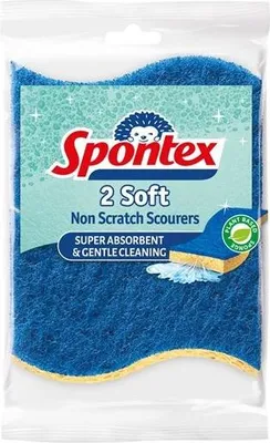 Zdjęcie produktu dla Miękka gąbka Spontex o lepkiej konsystencji, 2 szt