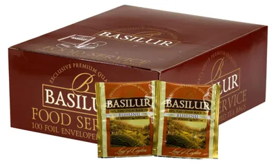 Obrázok produktu pre Čierny čaj Basilur Ruhunu, 100 vrecúšok po 2 g