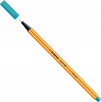 Zdjęcie produktu dla Fineliner - STABILO point 88 - Pojedynczy długopis - turkusowo-niebieski