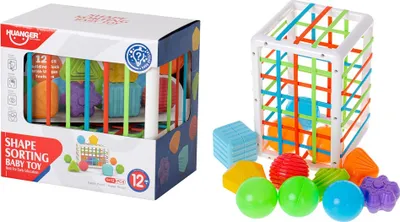 Produktbild von KIK KX5466 Flexibler Sensorik-Würfelsortierer für Kinder
