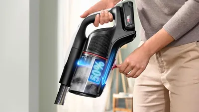 Produktbild von Bosch BTS942WQC Akku-Staubsauger, Unlimited 9, Weiß, Farbe:Weiß