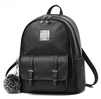 Produktbild von Eleganter Damenrucksack - Wasserdichter Schulrucksack mit Diebstahlschutz