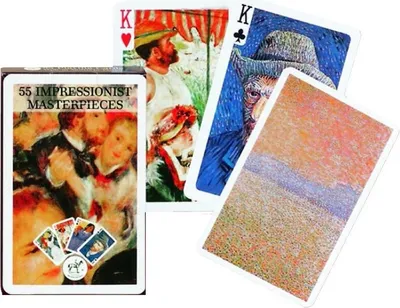 Produktbild von Piatnik Impressionist Masterpieces Speelkaarten - Single Deck