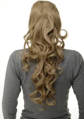 Produktbild von WIG ME UP Zopf, lockig, Gummizug, Blond-Mix WK03-613L/18