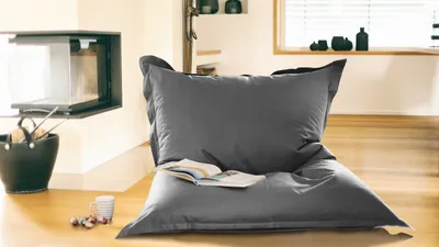 Produktbild von Sitzsack ca. 100 x 140 cm,  Anthrazit
