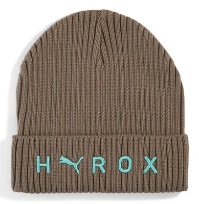 Produktbild von PUMA Mütze Puma x Hyrox Mid Crown Beanie Mouse Gray taupe