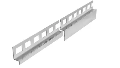Obrázek produktu pro KP4/1 spádová lišta ACARA, orientace levá, nerez V2A kartáč, 11 mm, 1,2 m