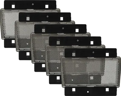 Produktbild von vhbw 5x Scherblatt kompatibel mit Braun 3315, 3731, 3770, 3732, 3305, 3615, 3310, 3600, 3710, 3614, 3733, 3734, 3105, 3610, 3612 Rasierer Silber Grau