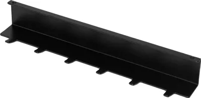 Produktbild von Linero MosaiQ Hakenleiste 6 Haken Stahl schwarz