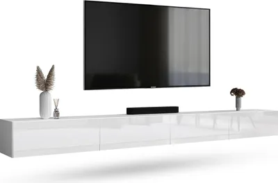 Produktbild von WEST TV Schrank 320 cm Fernsehtisch Sideboard, hängend oder stehend TV Möbel