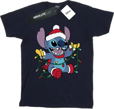 Image de Disney - T-shirt pour femme BI29673 (3XL) (Bleu marine)