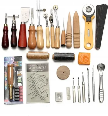 Produktbild von CALLETTER'S TOOL KIT für Ledertaschen 37tlg.