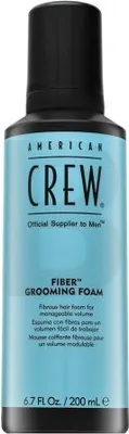 Produktbild von American Crew Fiber Grooming Foam Stylingschaum für Volumen 200 ml