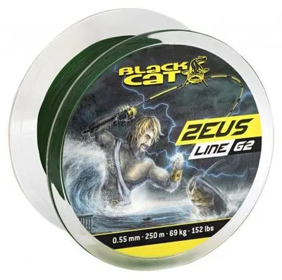 Produktbild von Black Cat Wallerschnur Zeus Line G2, 250 m