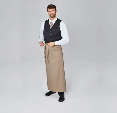 Produktbild von EXNER Bistro-Schürze, Service-Schürze, Küchenschürze, B100 x L100 cm