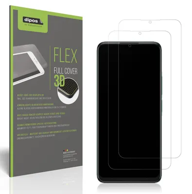 Produktbild von 2x Full Cover Schutzfolie matt für Alcatel 3 2025 Panzerfolie Anti-Shock